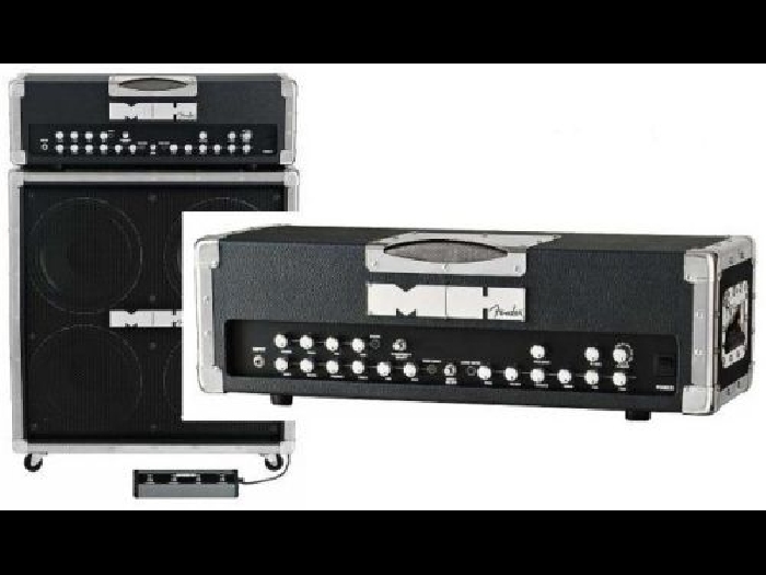Tête d'Ampli Guitare Electrique Fender Metal Head 500W + Baffle 4x12 Pan Incliné