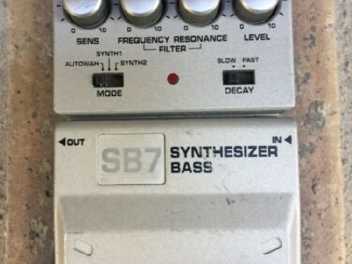 IBANEZ SB 7 Synthesizer Bass 3 Modes 2 Decay