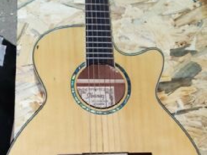Guitare Ibanez AEG10NENTL202 a restaurer
