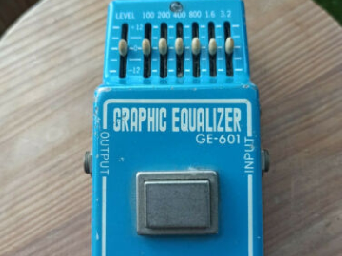 Pédale EQ Ibanez GE-601 Graphic Equalizer 1981 Japan