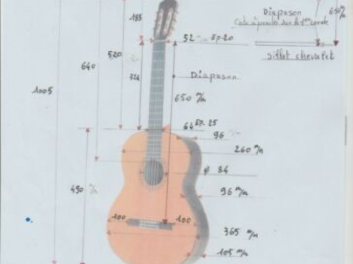 GUITARE CLASSIQUE DROITIER 4/4 Manuel RODRIGUEZ CABALLERO II