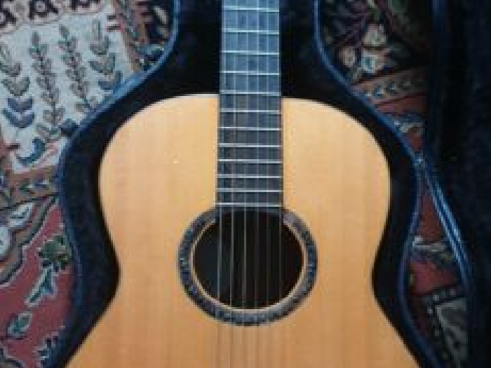 Blueberry handmade classic acoustic nylon guitar EAGLE masterbuilt custom shop 