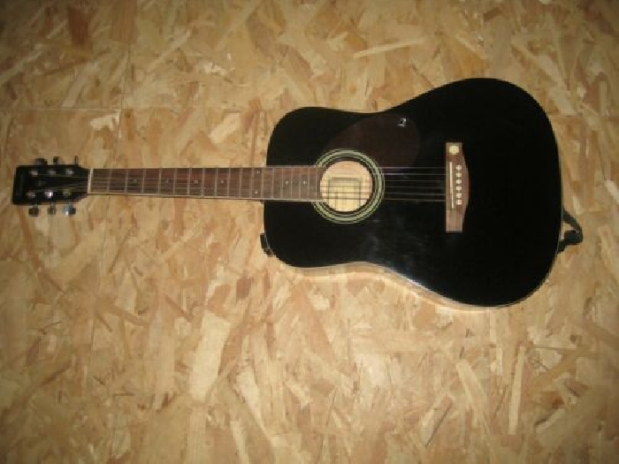 Guitare Acoustique Folk  de voyage Taille 3/4  avec housse