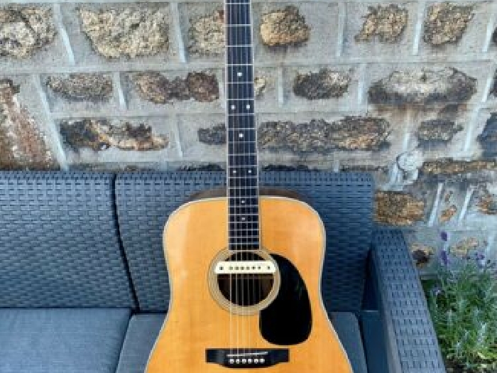 Guitare Martin D35 vintage 1976, excellent état