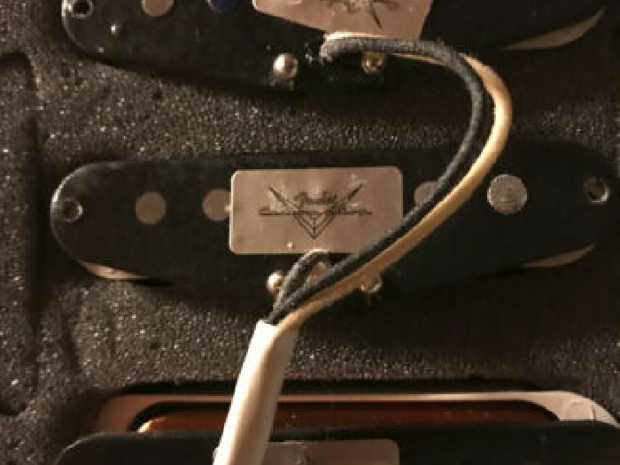 Micro stratocaster FAT 50's custom shop