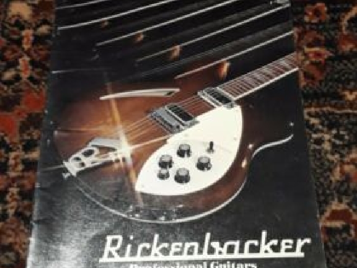 Rickenbacker Catalog 1988 - 16 pages  - Collector