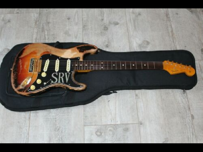FENDER CUSTOM SHOP TEXAS SPECIAL PICKUPS SET MOUNTED ON SRV NUMBER ONE REPLICA 