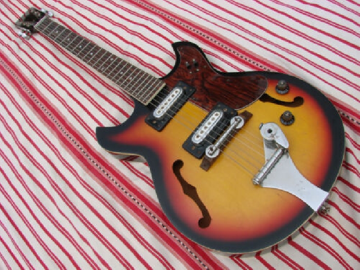 Guitare hollow body Teisco EP?T Japan 60's/70's
