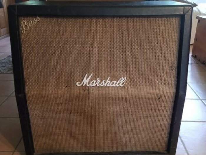 rare cabinet Marshall 1935 bass - 4*12 - Celestion T1511 pre rola - 1969