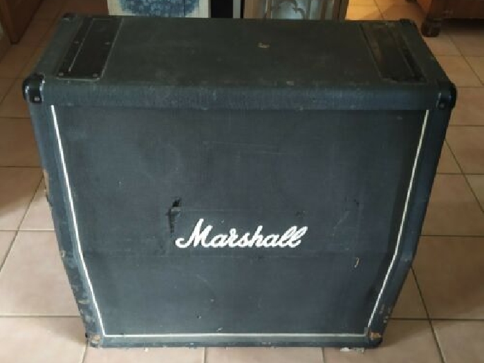 Marshall cabinet model 1960 - 4*12 pouces - celestion T1221 - G12M25 - 1978