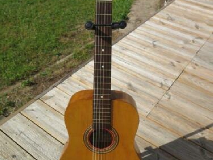 Guitare Parlor de collection Egmond entièrement restaurée