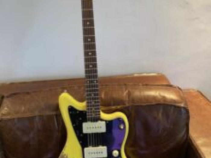 Fender Jazzmaster Custom Shop Graffiti Yellow 
