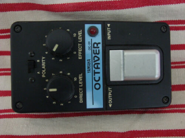 Pédale d'octave YAMAHA OC-01 Japan début 80's