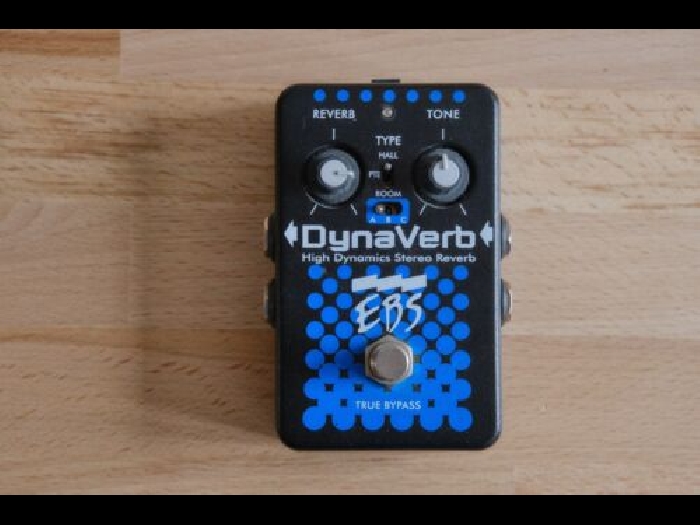 Bass reverb pedal EBS Dynaverb in excellent condition