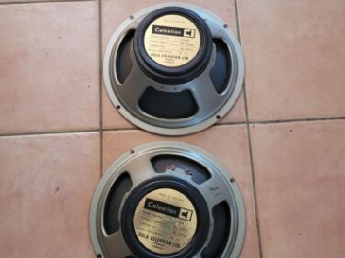 Celestion G12M25 - T1221 - 1979 - Marshall - 16ohms - blackback