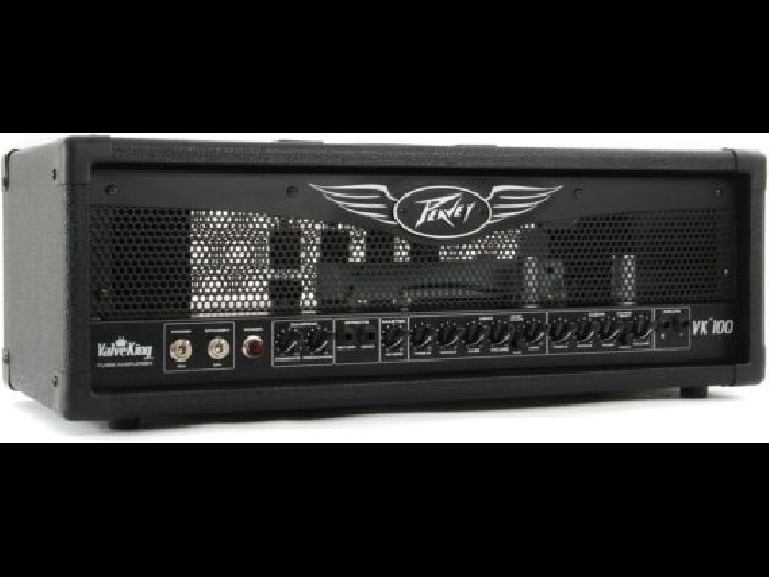 Tête Ampli Guitare 100 Watts tout lampes / tubes Peavey Valveking VK 100