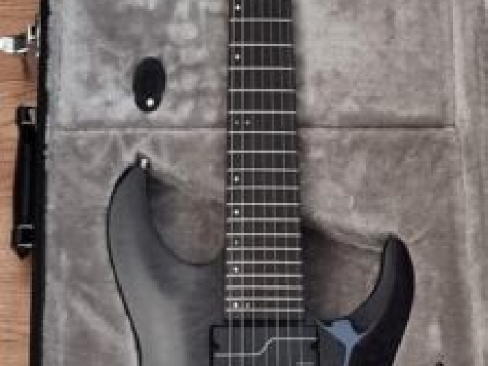 ESP Ltd 7 Buz McGrath Signature Present See Thru Black