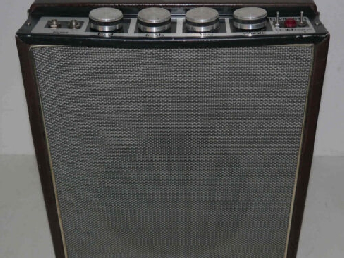 Amplificateur de guitare vintage « Black White » EBOB France à transistors
