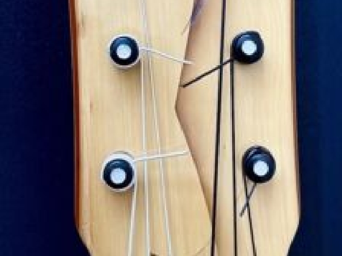 Guitare flamenca à chevilles du Luthier Bernard Leclercq modèle Silencio