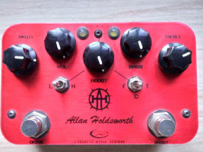 J.Rockett Allan Holdsworth Signature Overdrive/Boost Pedal ULTRA RARE