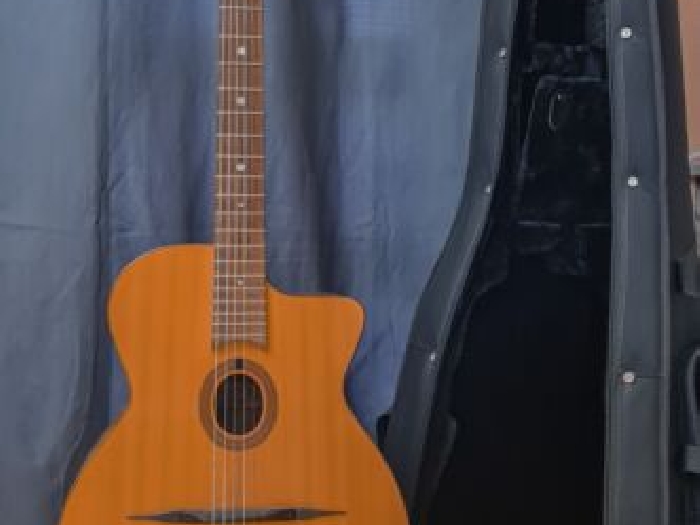 guitare jazz manouche luthier alves de puga petite bouche type selmer