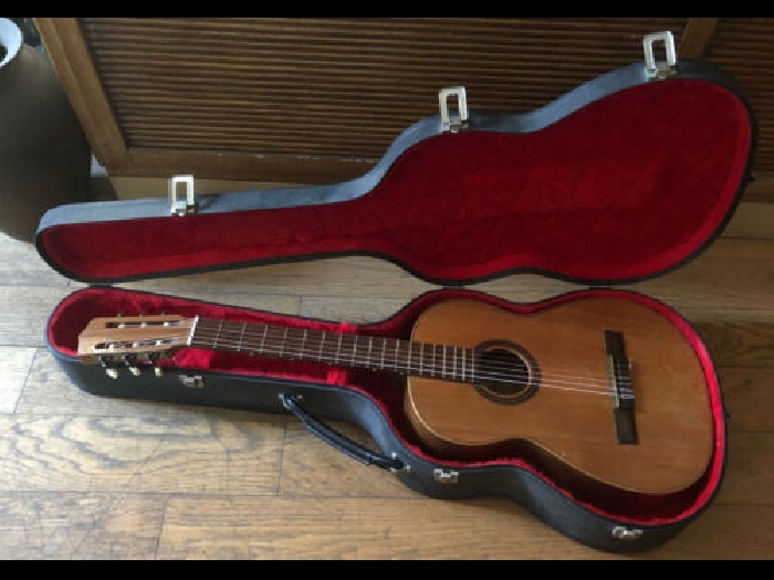 Guitare vintage espagnole Vicente Sanchis, diapason 630 mm