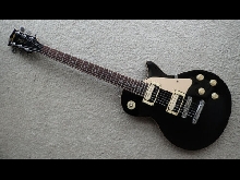 Rare Guitare Electrique Condor, type Les Paul Custom, copie Gibson, poids 4,5 kg