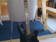 Guitare électrique Schecter Diamond Series noire 006 Deluxe