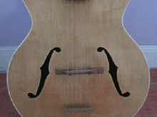 Guitare de luthier jacques Favino 1950