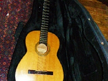 Guitare classique ancienne 3 / 4 Pattenote années 60