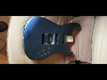 vintage original MIJ Charvel jackson body model 4 floyd rose pearl blue 1986