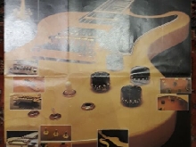 Gibson Poster/Catalog 1980 - Collector - good condition - rare