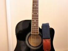  Guitare électro-acoustique - Black.   VENDUE