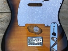 Telecaster guitar Body Sunburst + hardware + pickguard