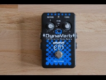 Bass reverb pedal EBS Dynaverb in excellent condition