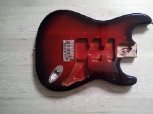 corps stratocaster solid body