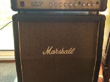 ampli guitare vintage MARSHALL Tête 3210 LEAD 100 MOSFET (1985)+Bafle 4Celestion
