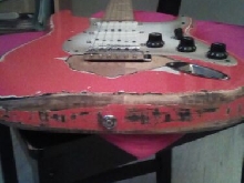 guitare electrique stratocaster relic